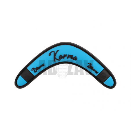 Karma Returns Rubber Patch Blue JTG