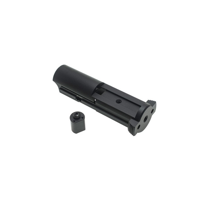 Lightweight aluminum Blowback Unit Black for AAP Cowcow