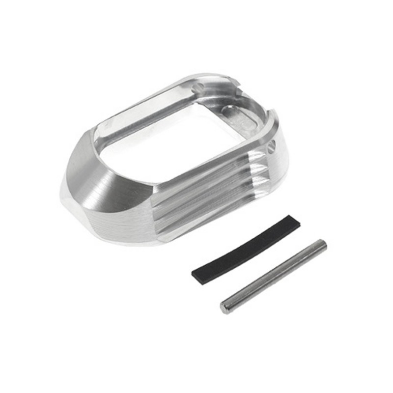 Alluminium Magwell Match Grade Silver For Hi-CapaCowCow
