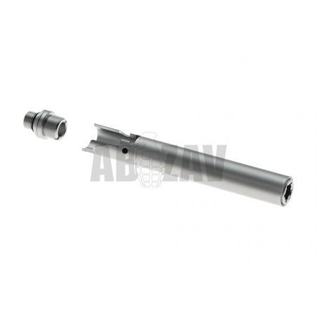 Hi-Capa D.O.R. Fixed Two Way Outer Barrel Silver Laylax