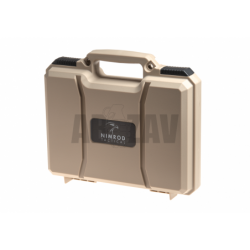 Pistol Case Pre-Cut Foam Dark Earth Nimrod