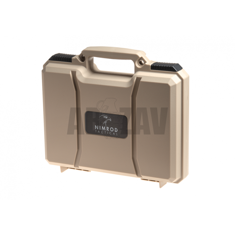 Pistol Case Pre-Cut Foam Dark Earth Nimrod