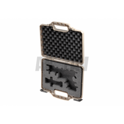Pistol Case Pre-Cut Foam Dark Earth Nimrod