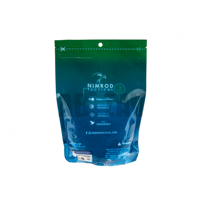 0.30g Bio BB High Performance 3335rds White Nimrod