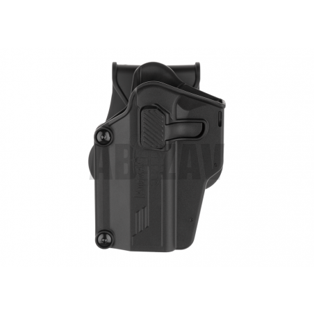 Universal Paddle Holster Left Hand Black Amomax