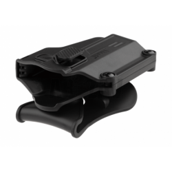 Universal Paddle Holster Left Hand Black Amomax