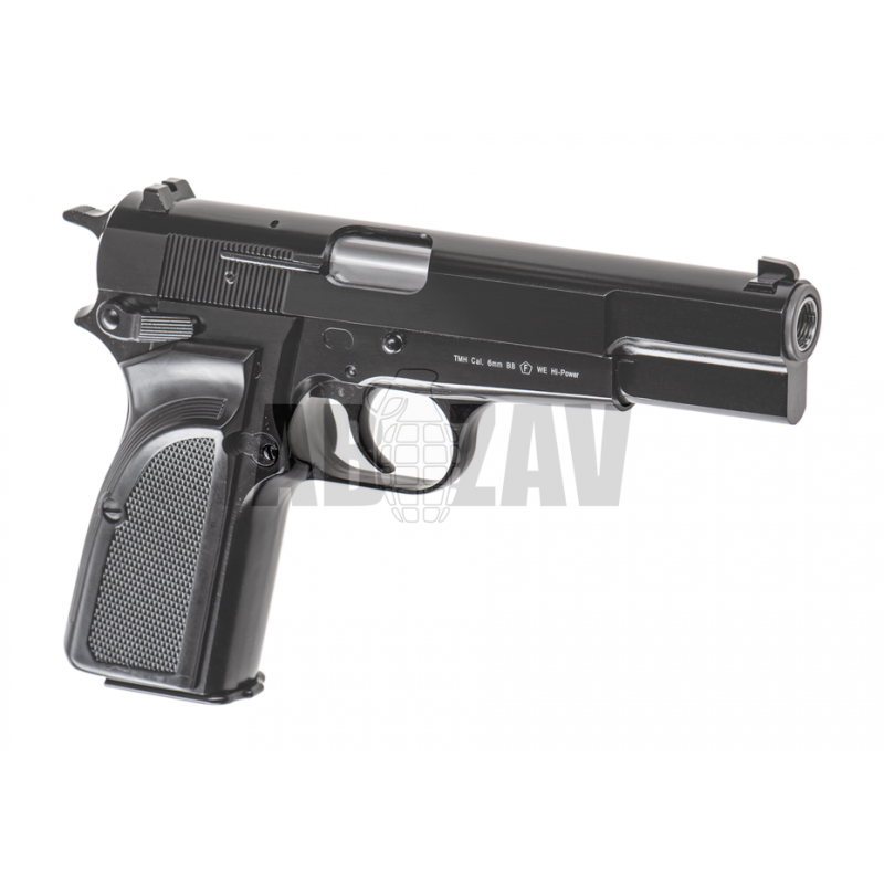 Hi-Power Mk3 Full Metal GBB Black WE