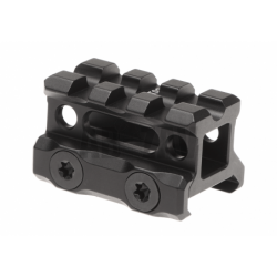 Universal Super Slim Riser Mount 3 Slot 0.75' Black Leapers