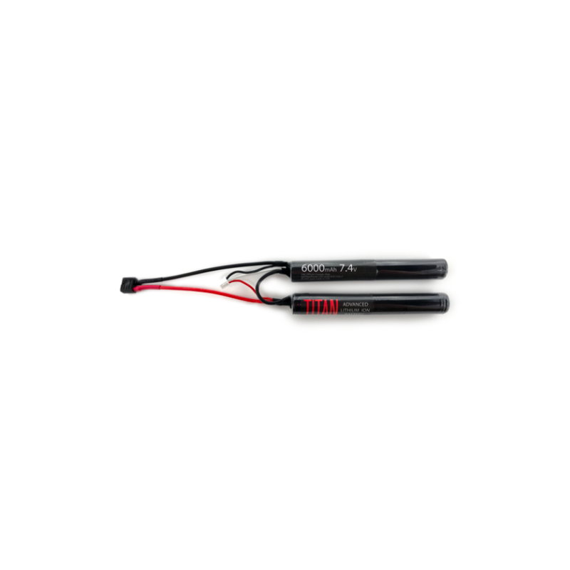 7.4v 6000mAh Nunchuck T-Plug / Deans Titan