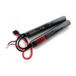 7.4v 6000mAh Nunchuck T-Plug / Deans Titan