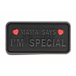 Mama Says I'm Special Patch Black JTG