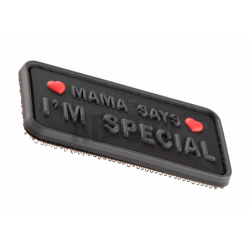 Mama Says I'm Special Patch Black JTG
