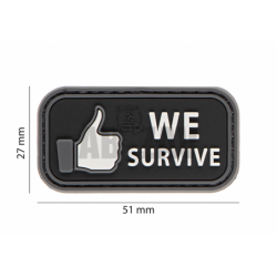 We Survive Patch Black JTG