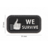 We Survive Patch Black JTG