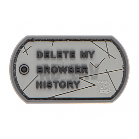 Browser History Patch Grey JTG