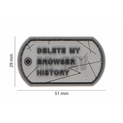 Browser History Patch Grey JTG