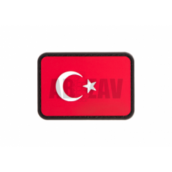 Turkey Flag Rubber Patch Color JTG