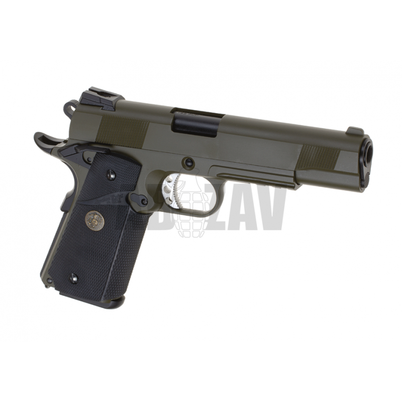 M1911 MEU Tactical Full Metal GBB OD WE