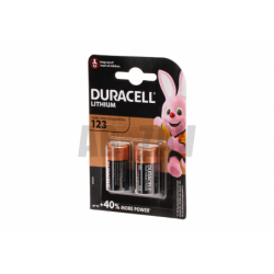 CR123 2pcs Duracell