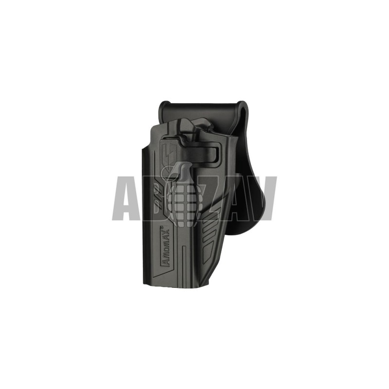 Paddle Holster for WE / KJW / TM Hi-Capa Left Hand Black Amomax