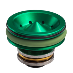 CNC ERGAL Double O-Ring Ball Bearing AEG Piston Head Pressure Deviation FPS Airsoft