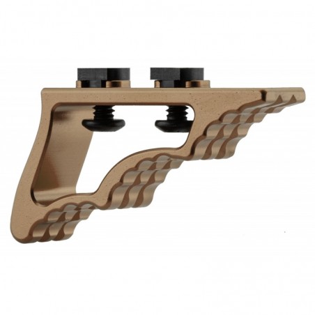 Angle Grip Aluminium CNC M-LOK / Keymod Tan BO