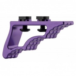Angle Grip Aluminium CNC M-LOK / Keymod Purple BO