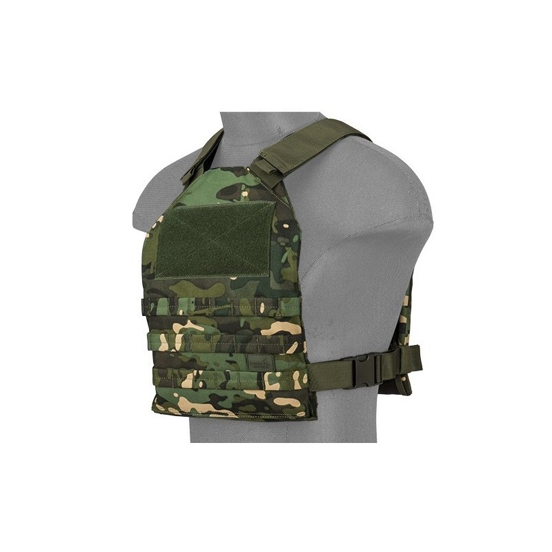 LIGHTWEIGHT PLATE CARRIER CAMO Tropic 1000D Lancer Tactical