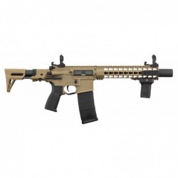 LT-19 GEN2 M4 Silencer PDW 1J Tan Lancer Tactical