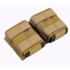 MAG Pouch GRIPTAC Double M4/M16 Tan Shadow Elite