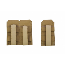 Low Profile Double Pistol Mag Pouch Tan Shadow Elite