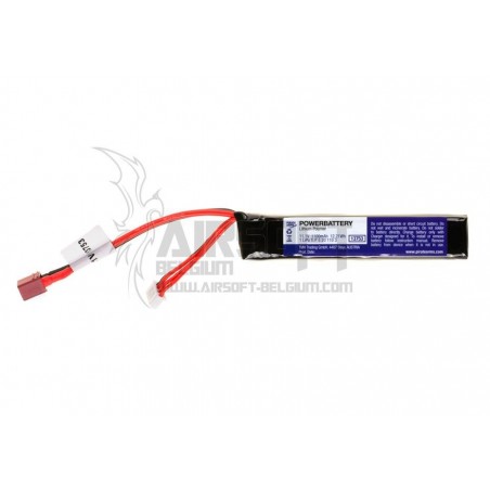 LiPo 11.1V 1100mAh 20C Stock Tube Type T-Plug   Pirate Arms