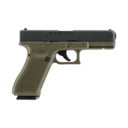 GLOCK 17 Gen5 4.5 mm (.177) BB, CO 3.0 J, Battlefield Green/BK Umarex