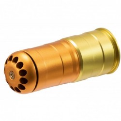 40mm Gas Grenade 120 BB's Gold/Orange Lancer Tactical