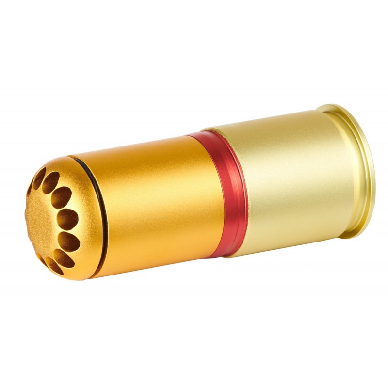 40mm Gas Grenade 120 BB's Gold/Red/Orange Lancer Tactical