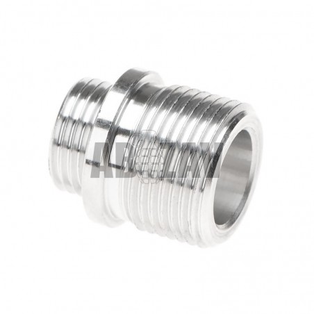 Thread Adapter 14mm CCW Silver AW Custom
