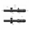 LPVO Riflescope FORESTER 1-5x24 SFP Gen2 Tan Vector Optics