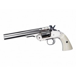 Revolver Co² Schofield 6 Silver Pellets ASG