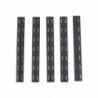 Rail Panel For M-LOK 5 Pcs Set Black MP