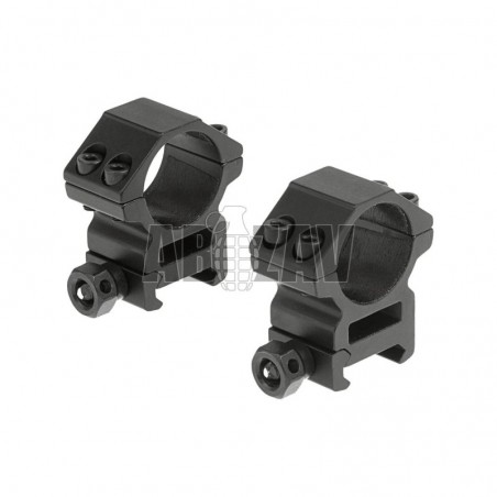 25.4mm Mount Rings Medium Leapers