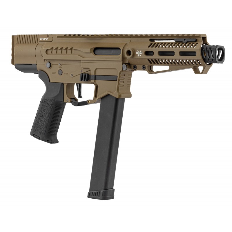 PW9 Mod 0 + Folding Stock Bronze  Zion Arms