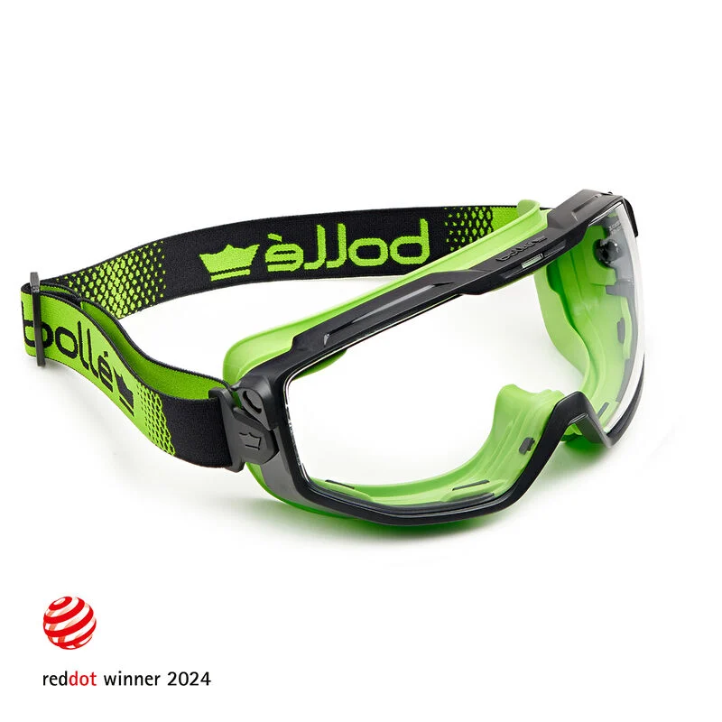 Universal Goggle Clear Green Bolle