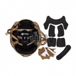 PTS MTEK Flux Helmet Tan PTS