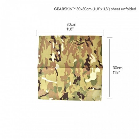 GEARSKIN V-CAMO - COMPACT [30X30cm]
