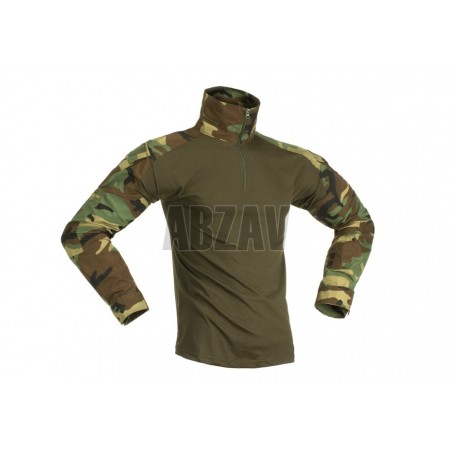 Combat Shirt M Woodland Invader Gear