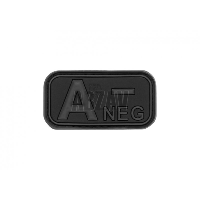 Bloodtype Rubber Patch A Neg Blackops JTG