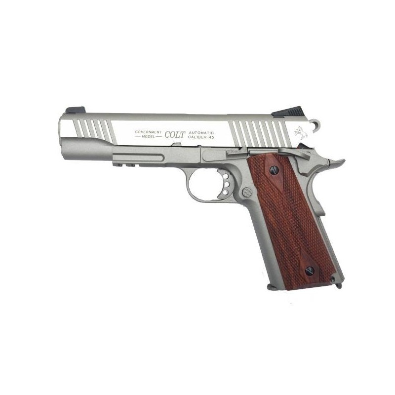 Colt 1911 Rail Gun STAINLESS