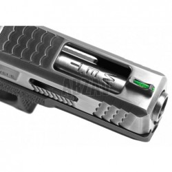 WE17 Custom SV Silver Barrel Metal Version GBB