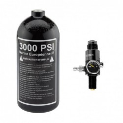 Pack bouteille alu 0,8L + preset 3000 PSI HPA