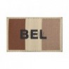 Belgium Flag Patch Desert Clawgear